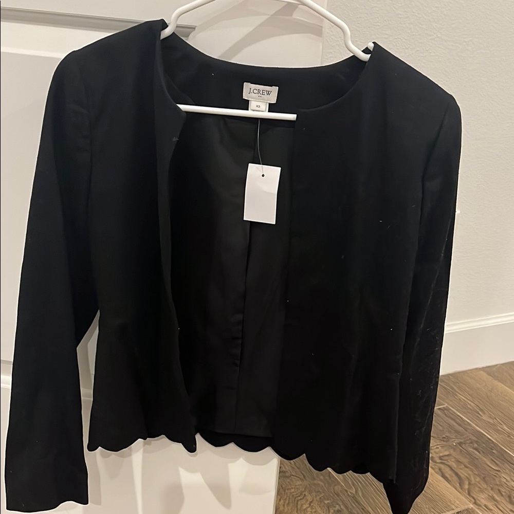 J. Crew Black Blazer Classic Suit Jacket